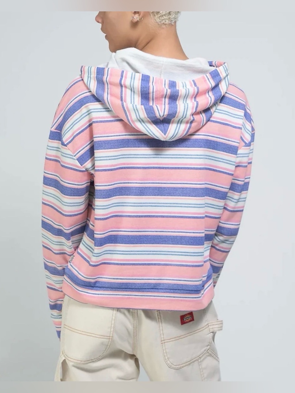 Vans Women's Wazzy Stripe Pullover Hoodie - Picture 2 of 9